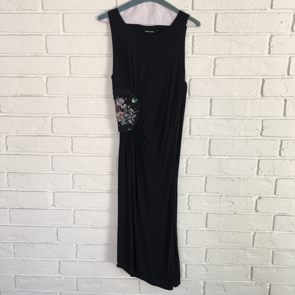 Navy Giorgio Armani Dress